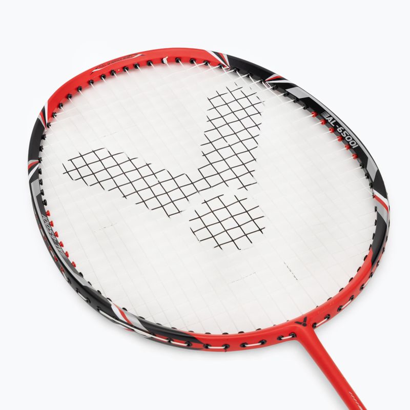 Badmintonschläger VICTOR AL-6500 rot/schwarz 5