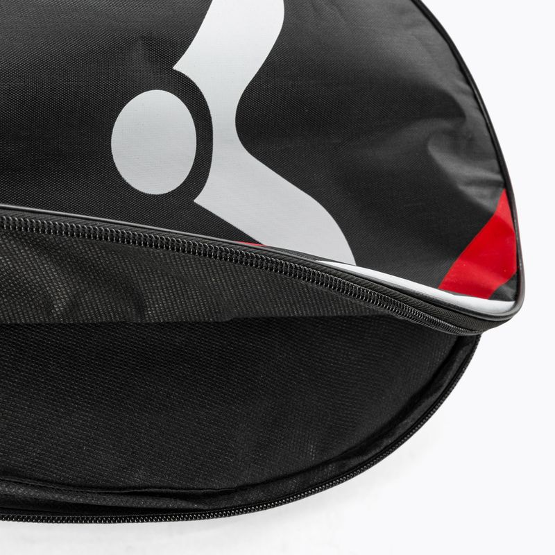 Victor Racketbag schwarz/weiß/rot 5