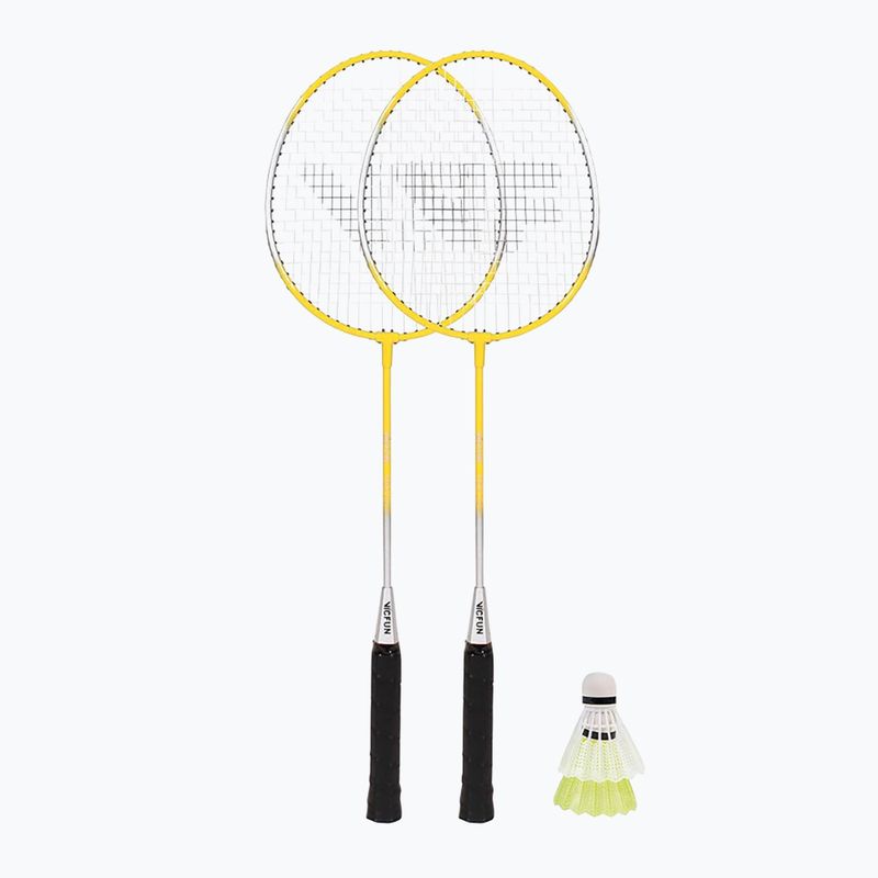 Badmintonset VICFUN Hobby Typ A gelb 9