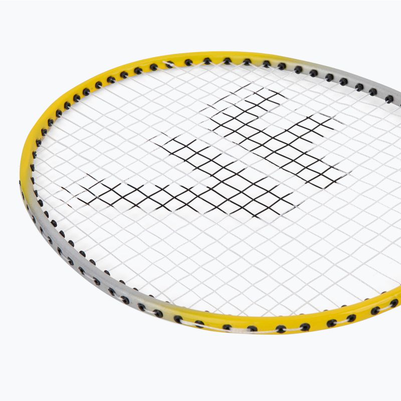 Badmintonset VICFUN Komplett gelb 6