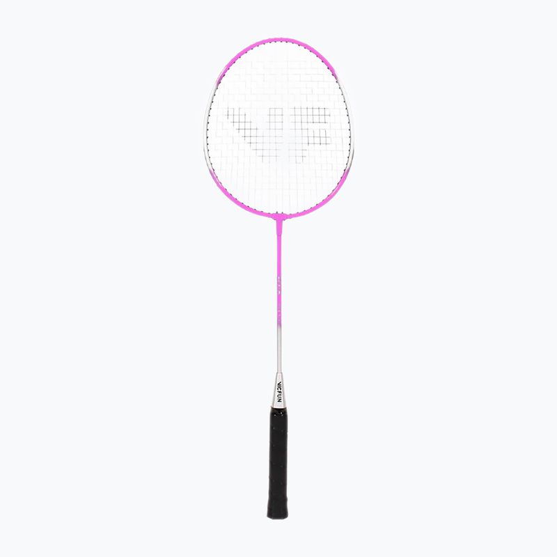 VICFUN Hobby Badmintonset Typ B rosa/blau 3