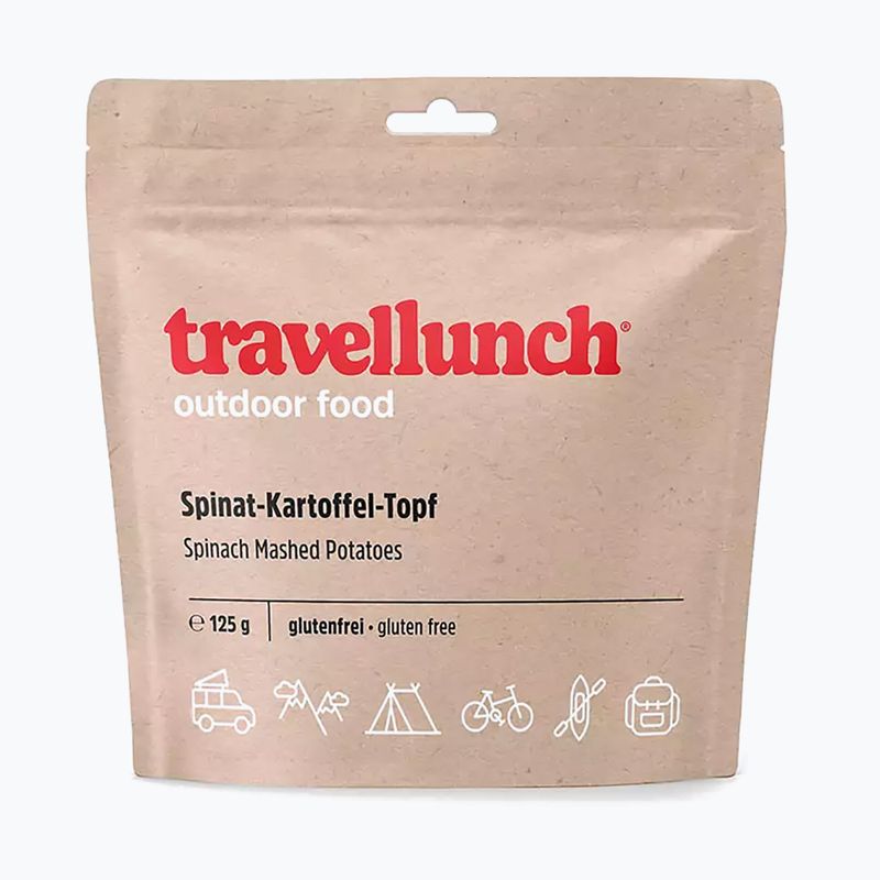 Tiefkühlgetrocknete Lebensmittel travellunch Puree Ziemniaczane ze Szpinakiem 125 g