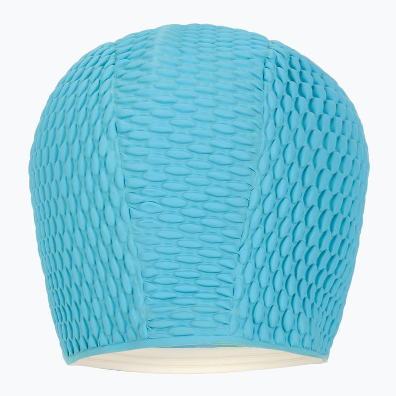 Schwimmkappe Damen Fashy Thermo Bubble turquoise 2