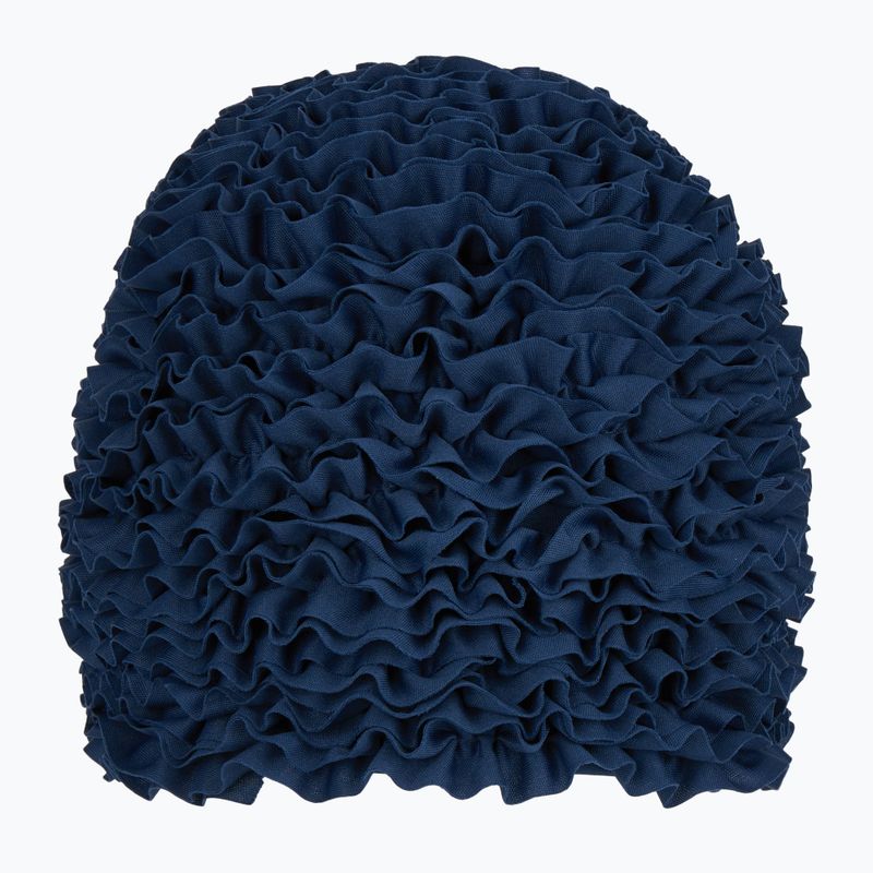 Schwimmkappe Damen Fashy Exclusive Frill navy