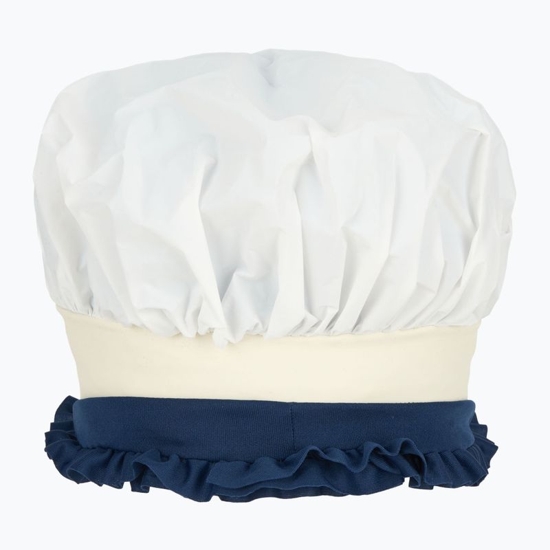 Schwimmkappe Damen Fashy Exclusive Frill navy 2