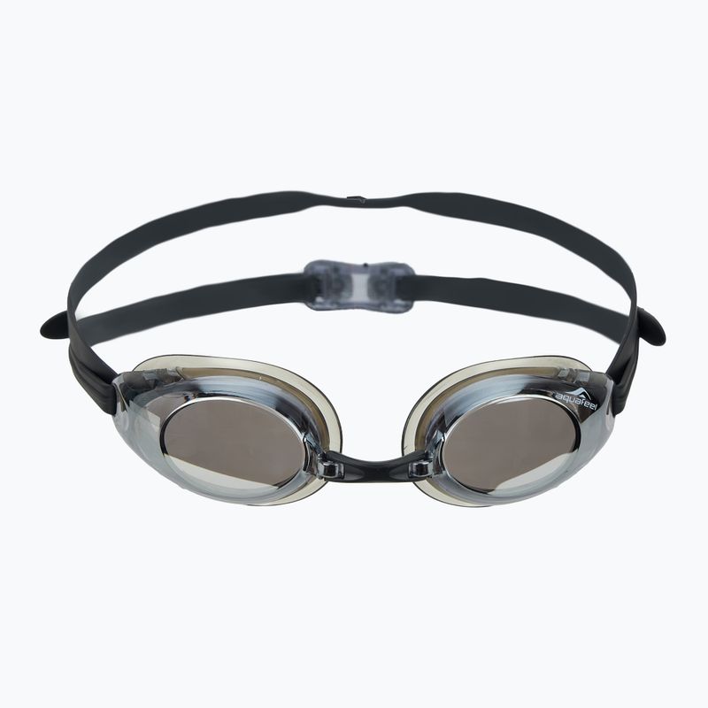 Schwimmbrille aquaFeel Glide Mirrored black/silver 2