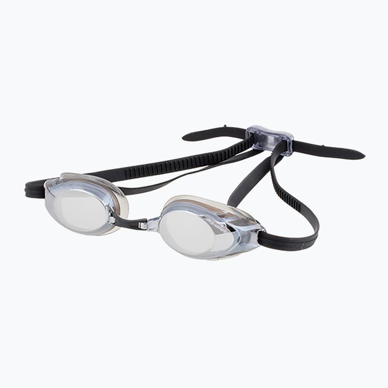 Schwimmbrille aquaFeel Glide Mirrored schwarz/silber