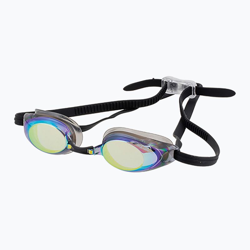 Schwimmbrille aquaFeel Glide Verspiegelt schwarz/gold