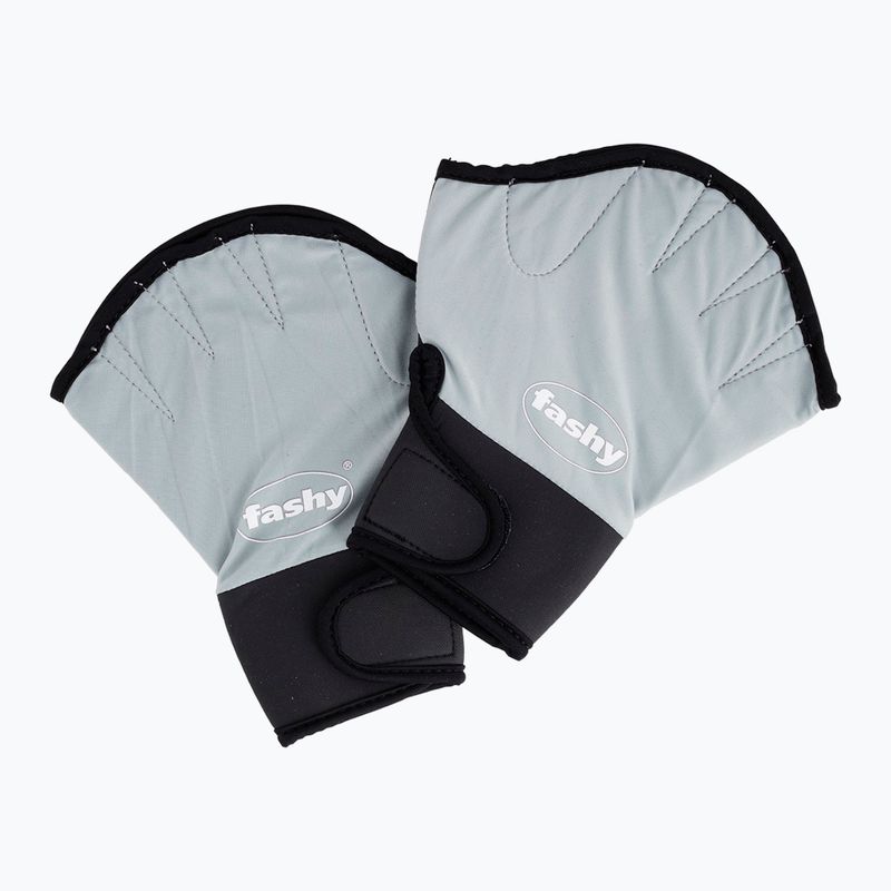Fashy 4462 Neopren-Aquafitness-Handschuhe grau/schwarz