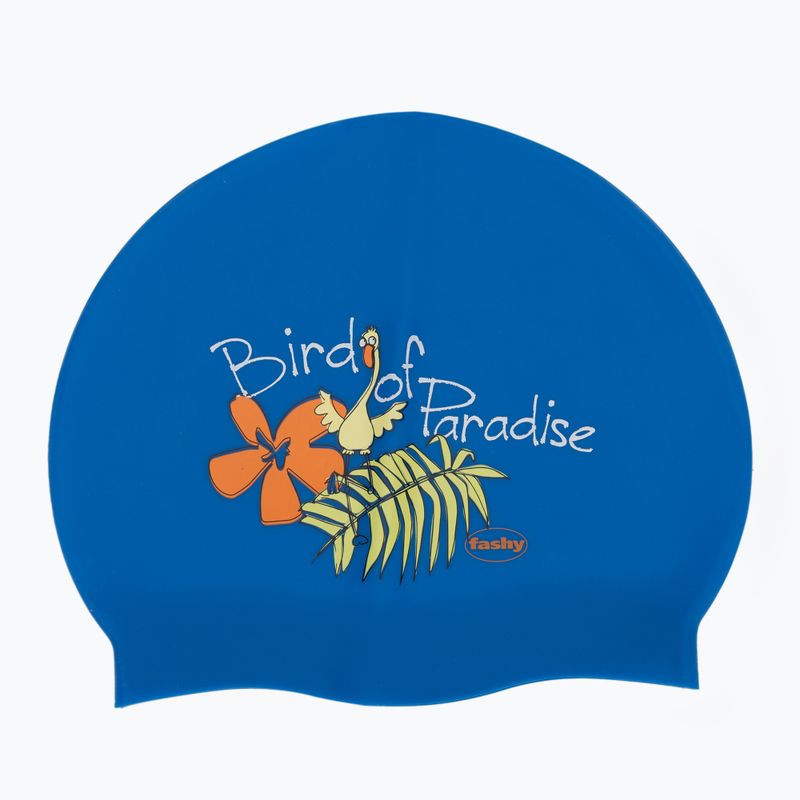 Fashy Kinderschwimmkappe 30402 Bedruckt blau