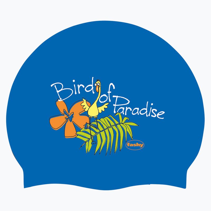 Fashy Kinderschwimmkappe 30402 Bedruckt blau 2