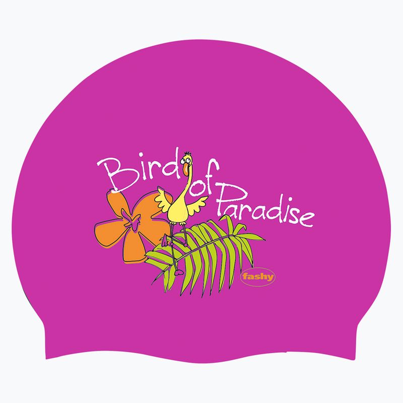 Fashy Kinderschwimmkappe 30402 Bedruckt fuchsia 2