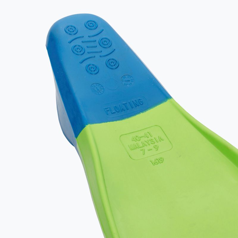 Aquafeel Swim Fin Schwimmflossen hellgrün/blau Flossen 2