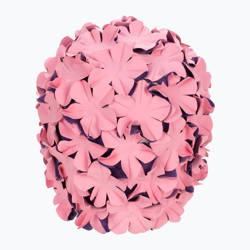 Schwimmkappe Damen Fashy Flowers rose / purple 4