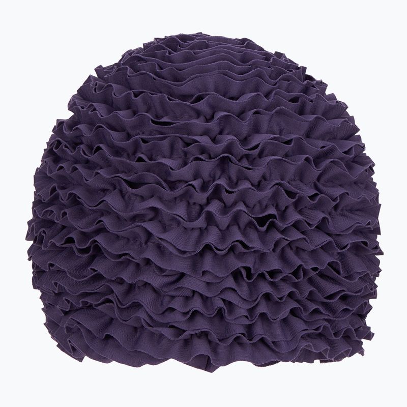 Schwimmkappe Damen Fashy Exclusive Frill purple