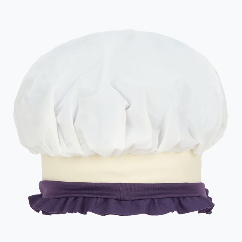 Schwimmkappe Damen Fashy Exclusive Frill purple 2