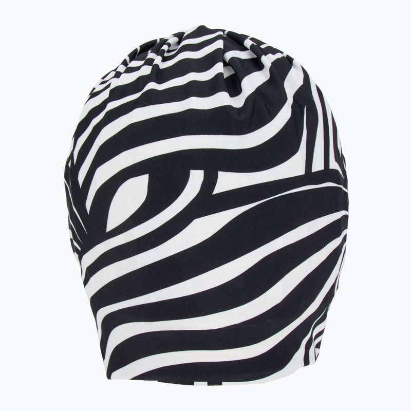 Schwimmkappe Damen Fashy Exclusive black / white