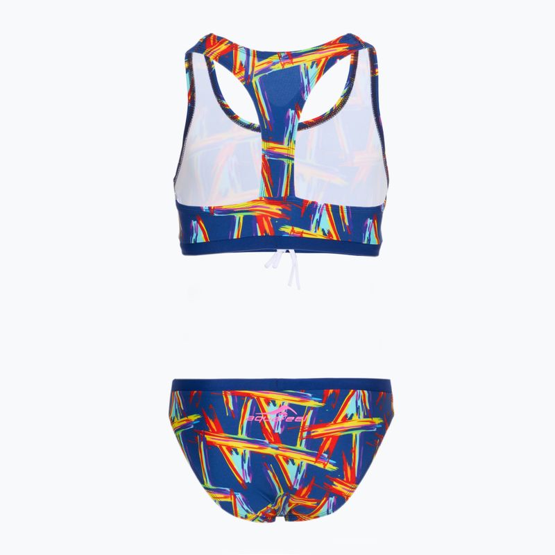 Bikini Kinder aquafeel Racerback colorful a 2