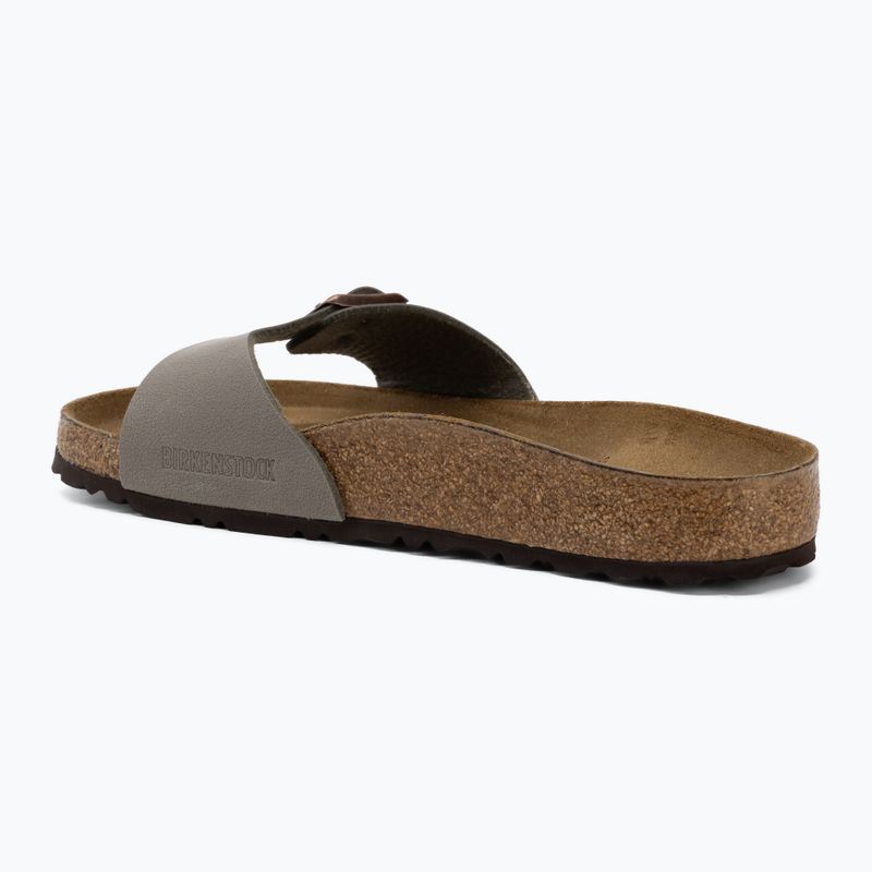 Damenpantoletten BIRKENSTOCK Madrid Birkibuc Regular stone 3