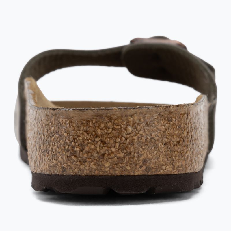 Damenpantoletten BIRKENSTOCK Madrid Birkibuc Regular stone 6