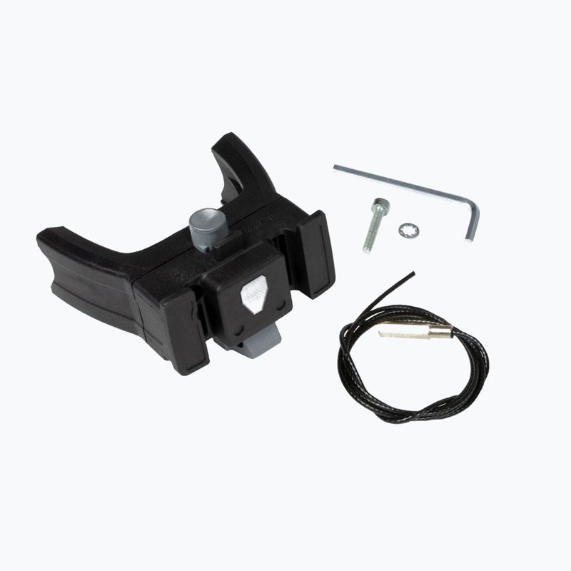 Montageset für Ortlieb Gepäcktaschen und Körbe schwarz O-E226