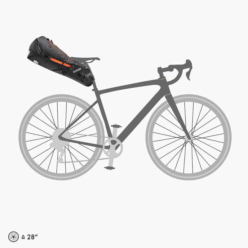 Fahrrad Satteltasche Ortlieb Bike Packing Seat-Pack schwarz O-F992 9