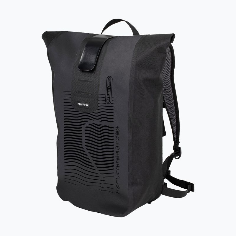 Fahrradrucksack Ortlieb Velocity Design Aqua 23 l schwarz R464 2