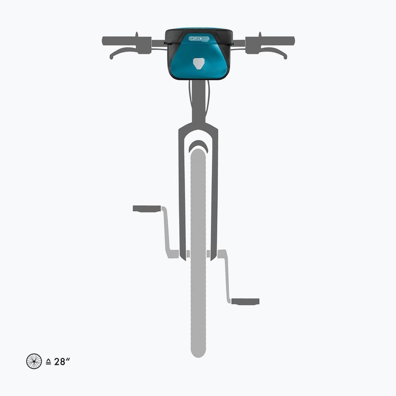 Lenkertasche für Fahrräder ORTLIEB Ultimate 6.5 l petrol/black 5