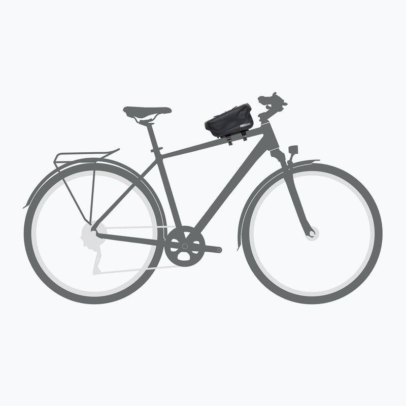 ORTLIEB Toptube-Bag mit Handyhalterung 1,5 l schwarz 12
