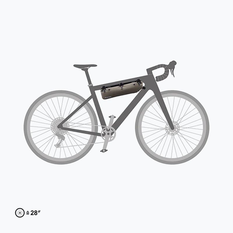 ORTLIEB Rahmen-Pack RC Toptube 4 l dunkler Sand Fahrradtasche 7