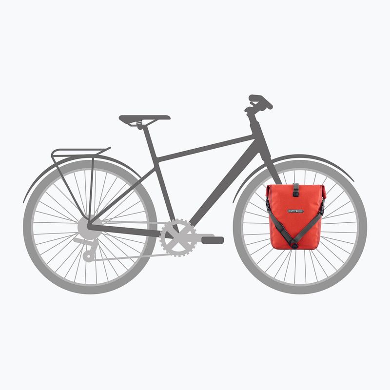 ORTLIEB Sport-Roller Plus 14,5 l salsa/dark chilli Fahrradtasche 8