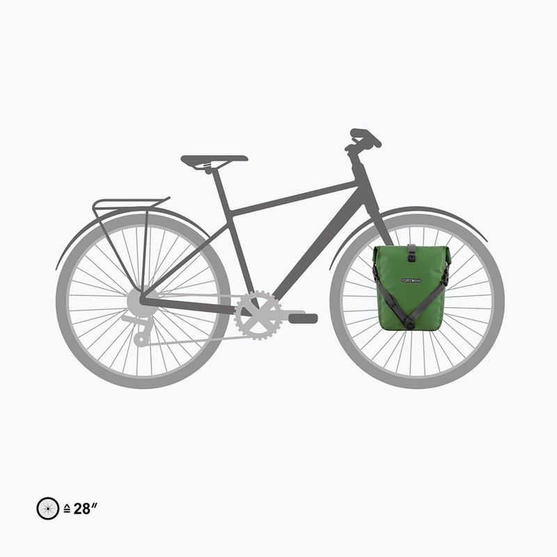 Fahrradtasche ORTLIEB Sport-Roller Plus 14,5 and kiwi/moss green 8