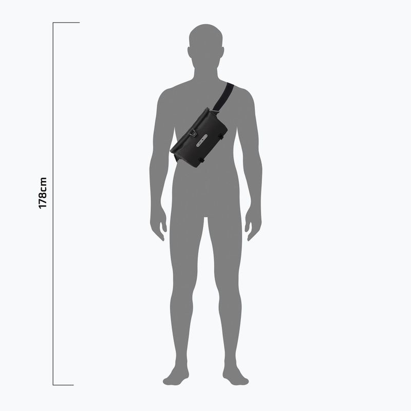 Fahrradtasche für den Lenker ORTLIEB Velo-Sling 3 l black 10