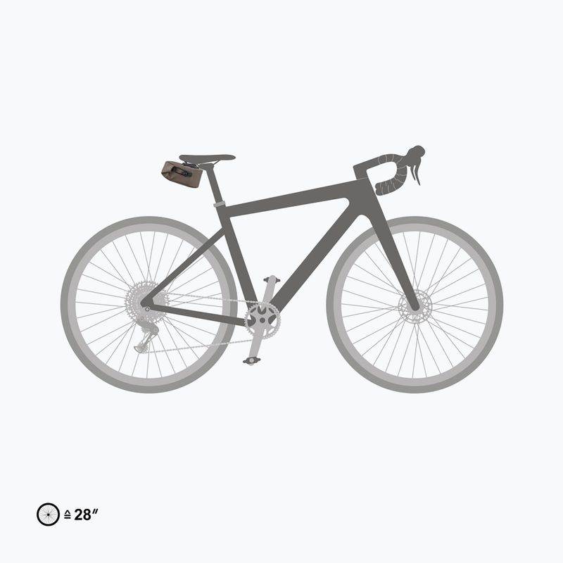 Satteltasche ORTLIEB Micro Two 0.8 l dark sand 7