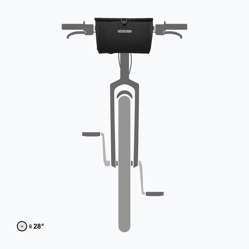Lenkertasche für Fahrräder ORTLIEB Velo-Sling Flex 2.5 l black 7