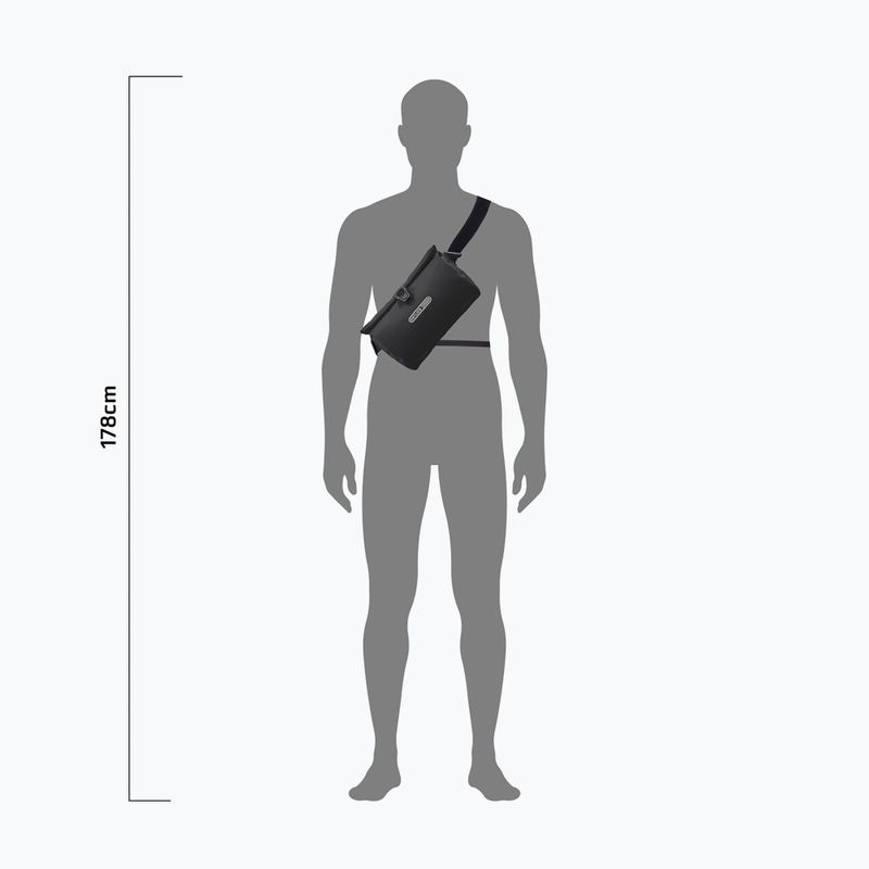 Fahrradtasche für den Lenker ORTLIEB Velo-Sling Flex 5 l black 10