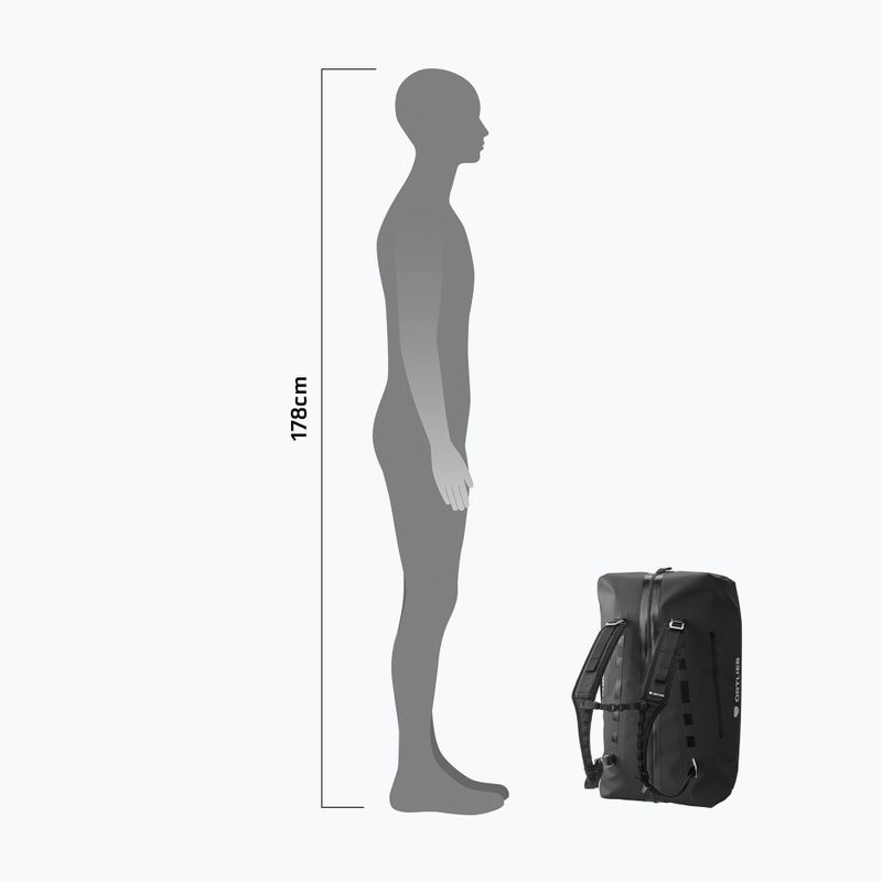 Reisetasche Ortlieb Duffle Zip Tidura Strong 60L black 10