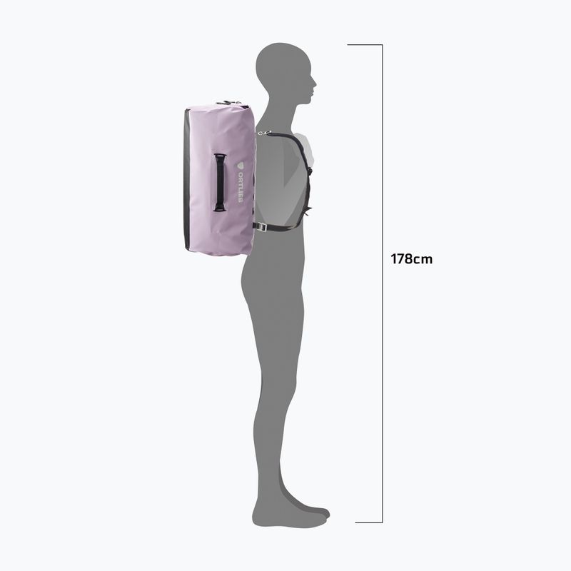 Reisetasche ORTLIEB Duffle Zip Tidura Strong 60 l Lavendel 11