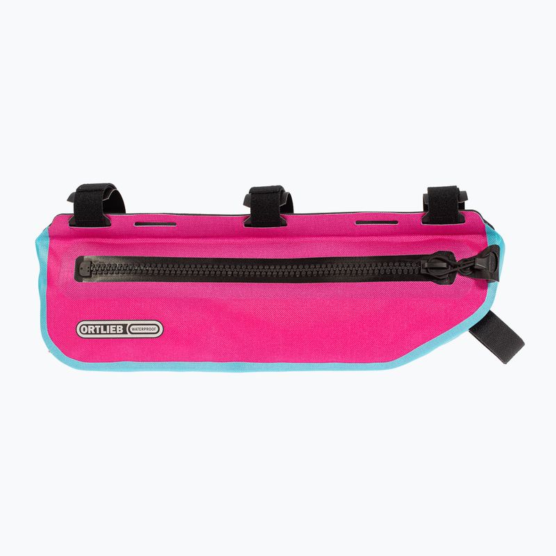 Rahmentasche fürs Fahrrad Ortlieb Frame-Pack Toptube 3 l cyber blue/cyber pink 2