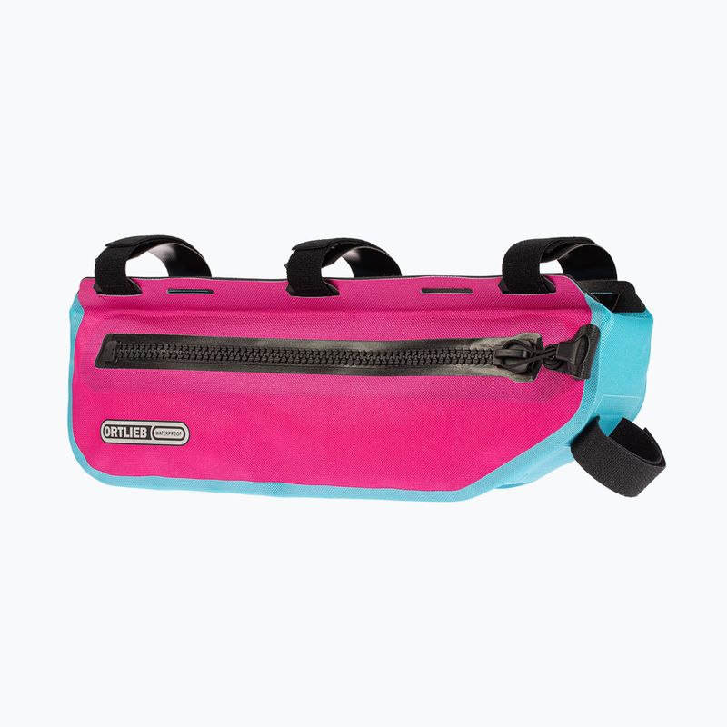 Rahmentasche fürs Fahrrad Ortlieb Frame-Pack Toptube 3 l cyber blue/cyber pink 4