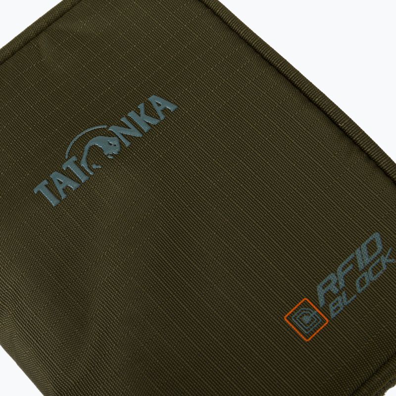 Tatonka Zip Spardose RFID B Brieftasche grün 2946.331 4