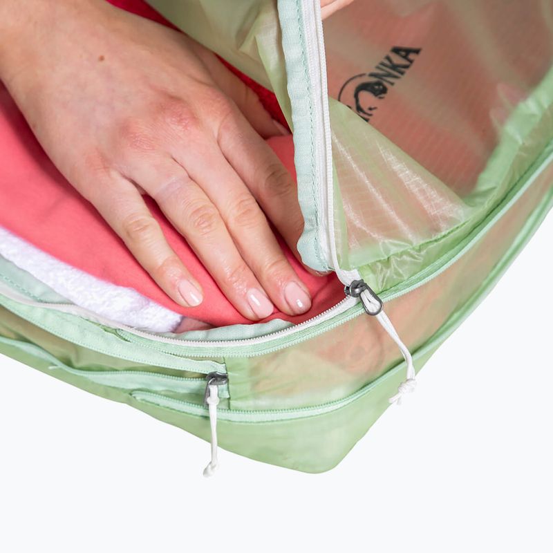 Reise-Organizer Tatonka SQZY Compression Pouch 10 l lighter green 6