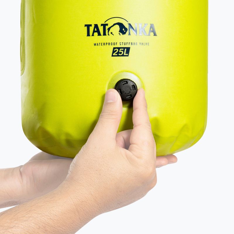 Tatonka WP Waterproof Stuffbag Valve 25 l lime