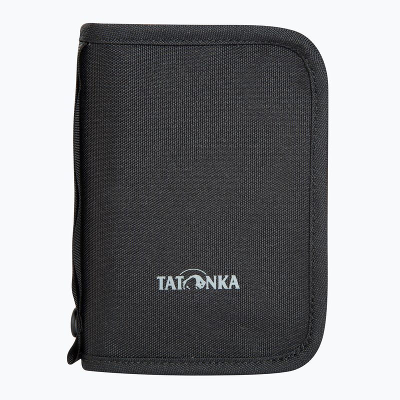 Tatonka Travel Zip M schwarzes Portemonnaie