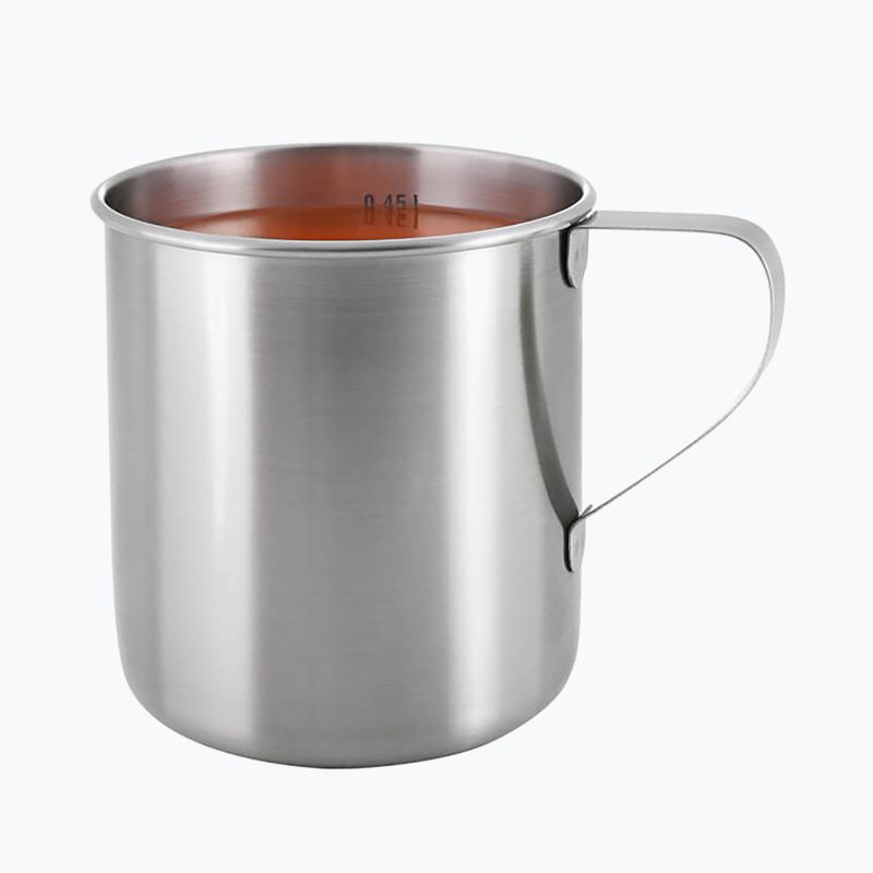 Reisebecher Tatonka Mug 450ml silver 2