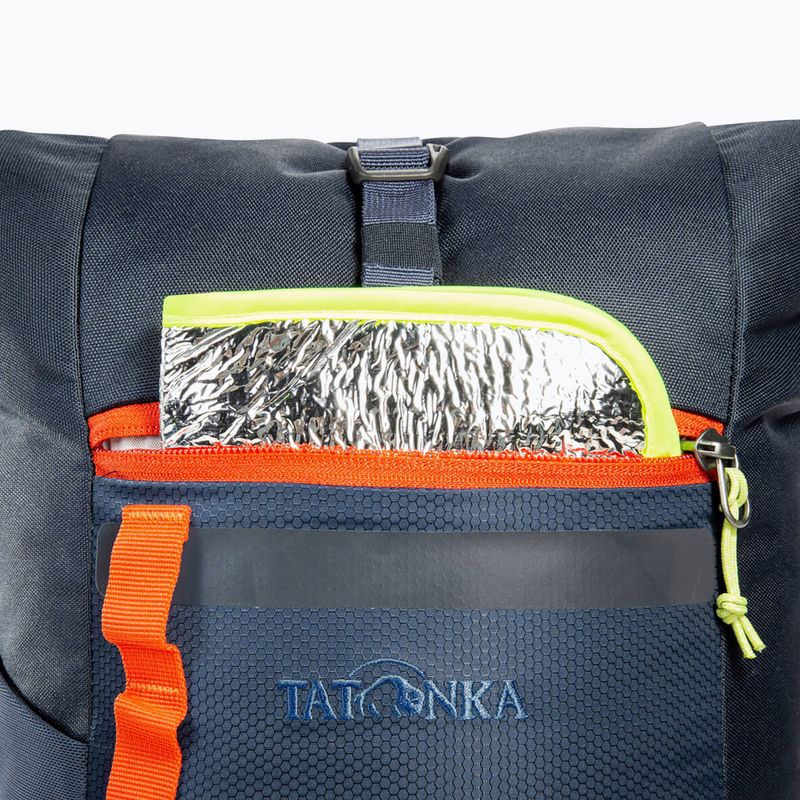 Städtischer Kinderrucksack Tatonka Rolltop Pack 14 l navy 6