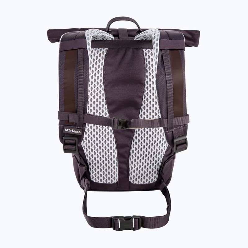 Städtischer Kinderrucksack Tatonka Rolltop Pack 14 l midnight plum 3