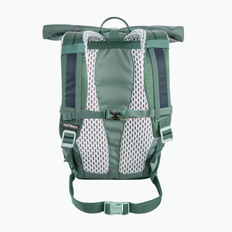 Städtischer Kinderrucksack Tatonka Rolltop Pack 14 l sage green 3