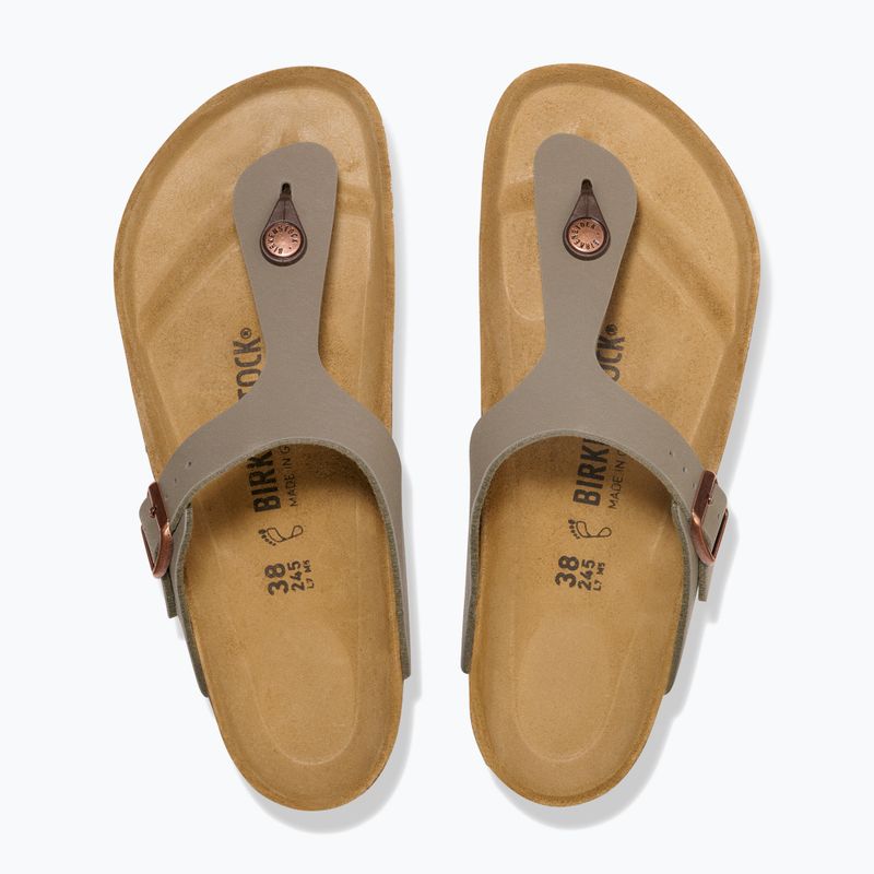 Flip-Flops BIRKENSTOCK Gizeh Birkibuc stone 3