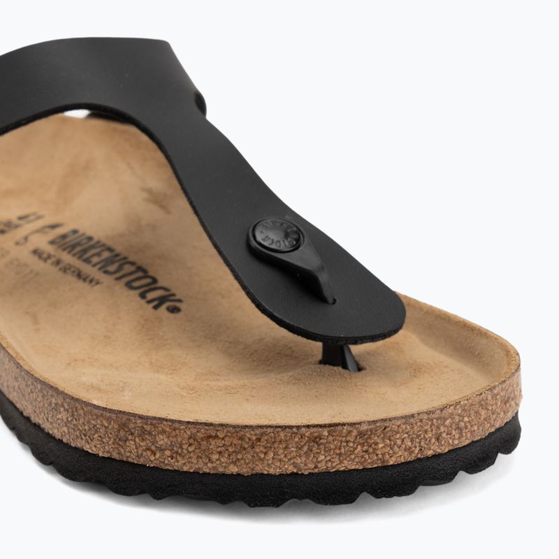 Badelatschen BIRKENSTOCK Gizeh Birko-Flor black 7